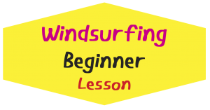 Windsurfing beginner