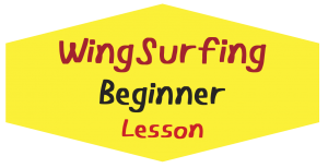 Wing surfing beginner