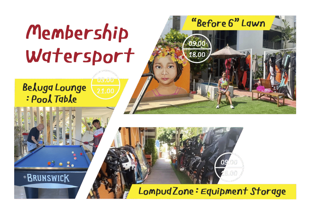 watersport membership facilities