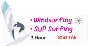 Windsurfing and sup price list